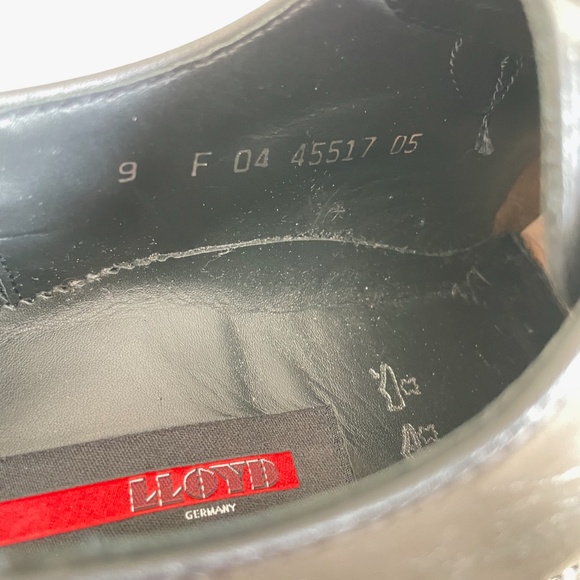 LLOYD gentlemen formal shoe black size US 10 / EU 43 - Picture 7 of 9